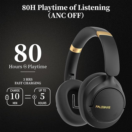 Falebare Wireless Noise Cancelation Head Phones