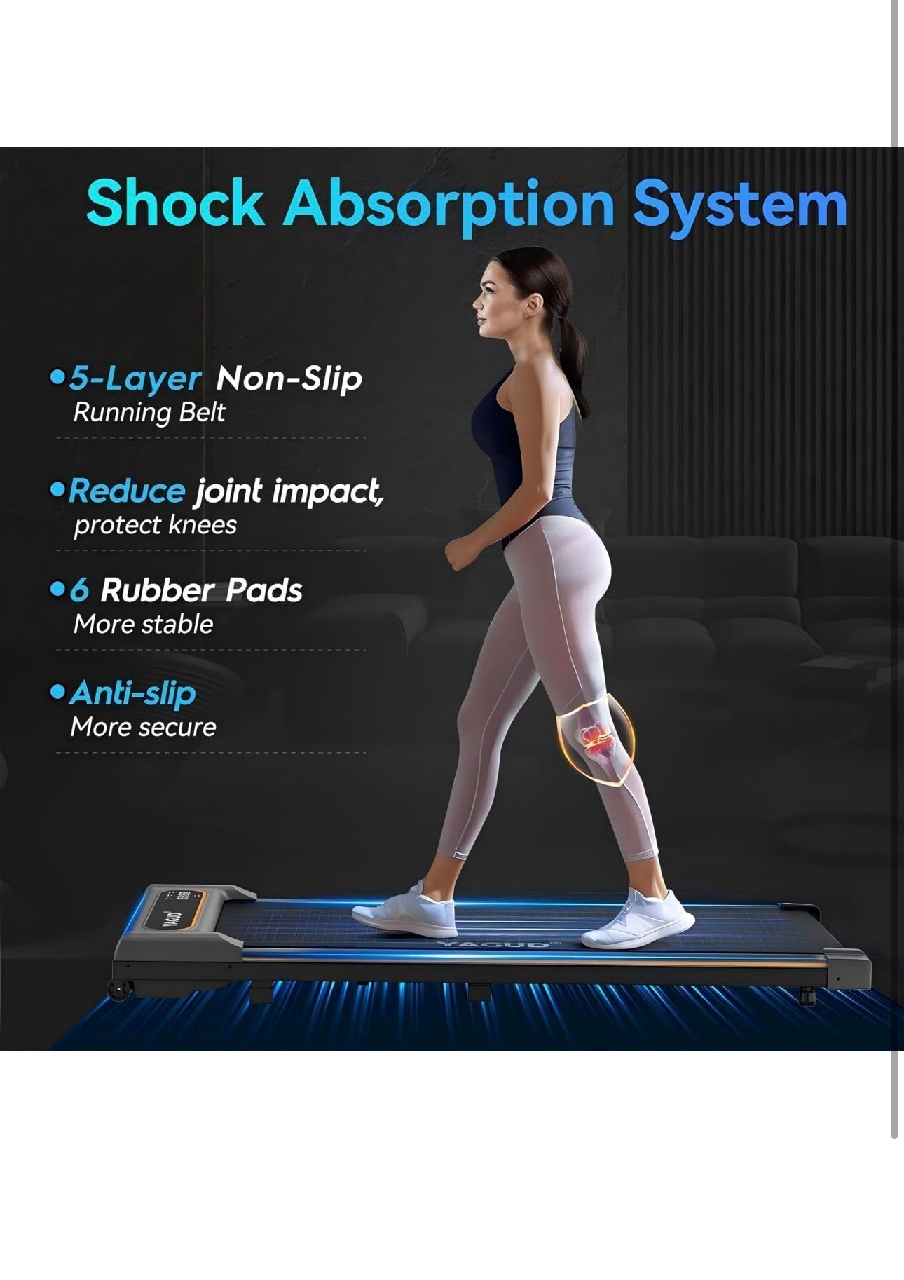 Stand up Walking Tread mill